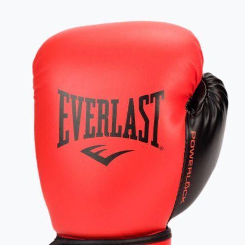 Everlast Powerlock Pu guantoni da boxe uomo rosso EV2200