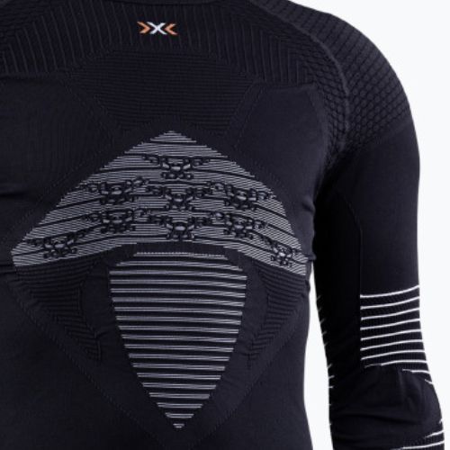 Maglia termica da uomo X-Bionic Energizer 4.0 opal black/arctic white