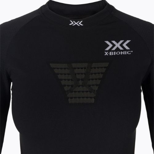 Maglia termica da donna X-Bionic Invent 4.0 Run Speed black/charcoal