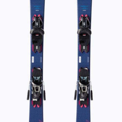 Sci da discesa femminile Elan Insomnia 14 TI PS + attacchi ELW 9 blu/rosa
