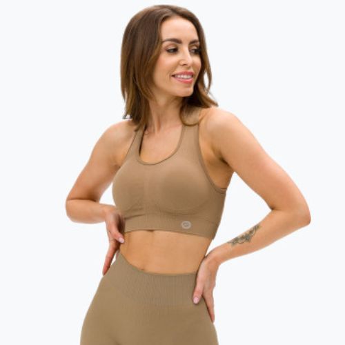 Reggiseno fitness Gym Glamour Push Up nudo