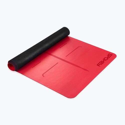 Tappeto da allenamento Spokey Judy rosso 928932