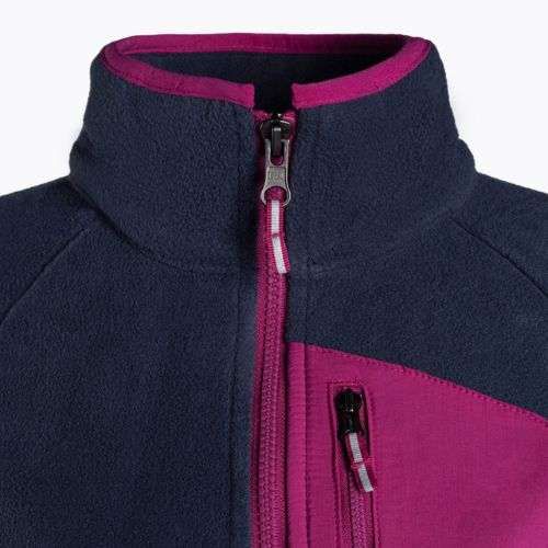 Felpa in pile Columbia Fast Trek III Full Zip notturna per bambini