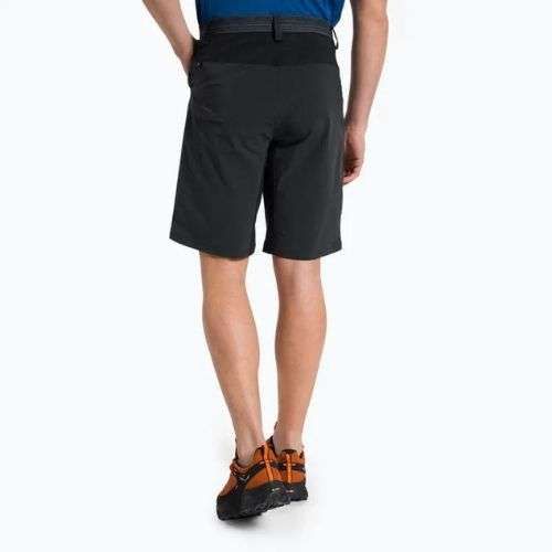 Pantaloncini da trekking da uomo Salewa Puez 3 nero out