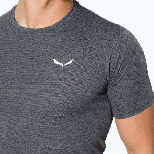 Camicia da trekking Salewa Pedroc 3 Dry onyx melange da uomo