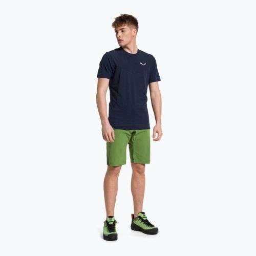 Maglietta da arrampicata Salewa Lavaredo uomo Canapa blazer navy