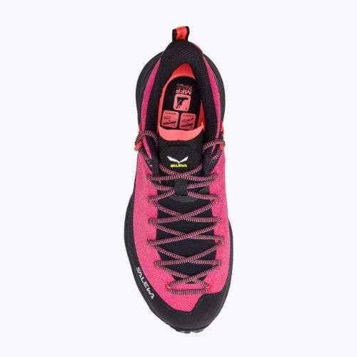 Salewa Dropline Leather scarpe da trekking da donna malva/mood/nero