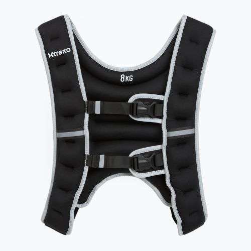 XTREXO WV-08 Gilet per allenamento con i pesi da 8 kg nero