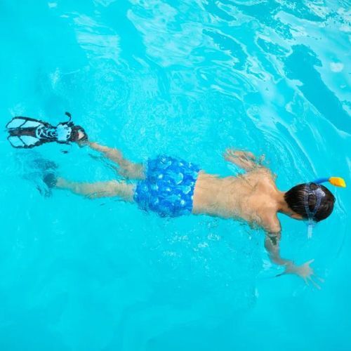 Set da snorkeling per bambini AQUASTIC MSFK-01SN blu