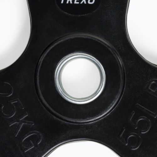 XTREXO RW25 in ghisa gommata peso 25 kg nero