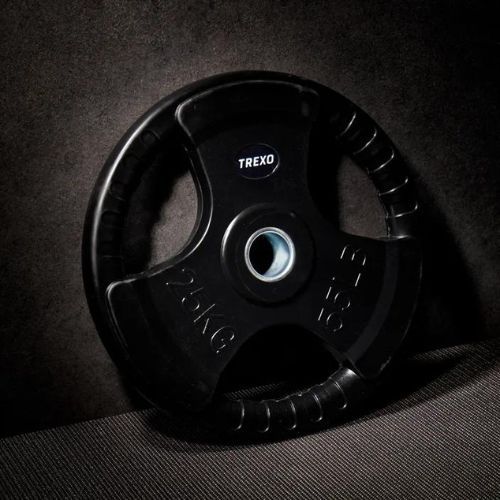 XTREXO RW25 in ghisa gommata peso 25 kg nero