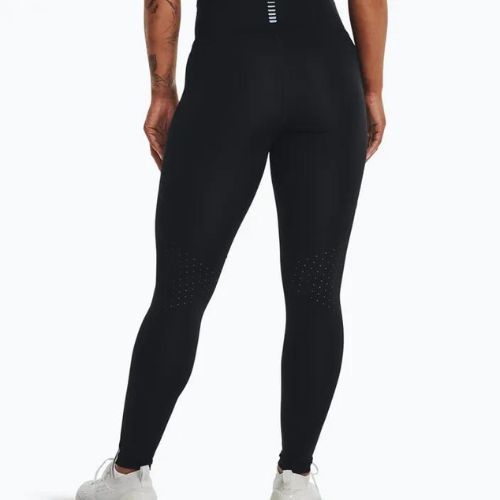 Under Armour Fly Fast 3.0 Tight, leggings da corsa da donna, nero/nero/riflettente