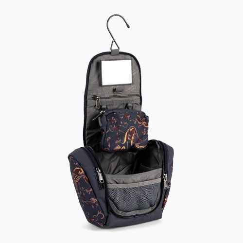 Jack Wolfskin Caddie, borsa da trekking in grafite all over