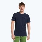 Maglietta da arrampicata Salewa Lavaredo uomo Canapa blazer navy