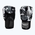 Guantoni da boxe grigi Top King Muay Thai Empower