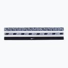 Fasce Nike stampate 3 pezzi nero.