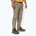 Pantaloni da trekking Columbia Silver Ridge II Convertible tusk da uomo