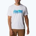 Columbia Sun Trek, camicia da trekking da uomo bianca/grafica all for outdoors 5
