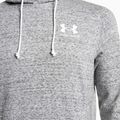 Felpa Under Armour Rival Terry LC HD pitch grigio/bianco da uomo 3