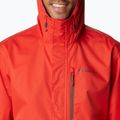 Giacca antipioggia Columbia Hikebound da uomo, color uvetta chiara e piccante 9