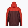 Giacca antipioggia Columbia Hikebound da uomo, color uvetta chiara e piccante 2