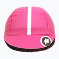 Cappellino da ciclismo ASSOS rosa fluo 3