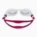 Occhialini da nuoto da donna arena The One Woman fumo/bianco/viola 5