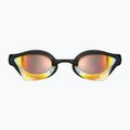 Occhiali da nuoto Arena Cobra Core Swipe Mirror giallo rame/nero 7