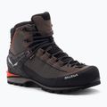 Scarponi da montagna da uomo Salewa Crow GTX wallnut/arancio fluo