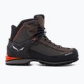 Scarponi da montagna da uomo Salewa Crow GTX wallnut/arancio fluo 2