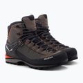 Scarponi da montagna da uomo Salewa Crow GTX wallnut/arancio fluo 5