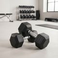 Manubri gommati XTREXO Hex 20 kg 3