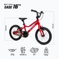 Bicicletta per bambini ATTABO EASE 16" rosso 2