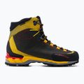 Scarponi da montagna La Sportiva Trango Tech Leather GTX da uomo nero/giallo 2