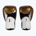 Guantoni da boxe Top King Muay Thai Empower bianco/oro 3
