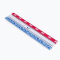 Fasce Nike stampate 3 pezzi game royal/bianco/university red 2