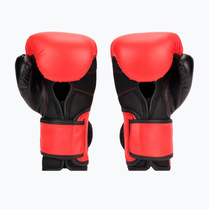 Everlast Powerlock Pu guantoni da boxe uomo rosso EV2200 3
