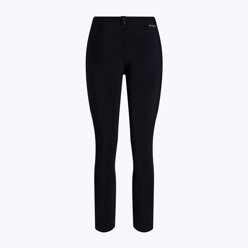 Pantaloni softshell Columbia Peak to Point donna nero 8