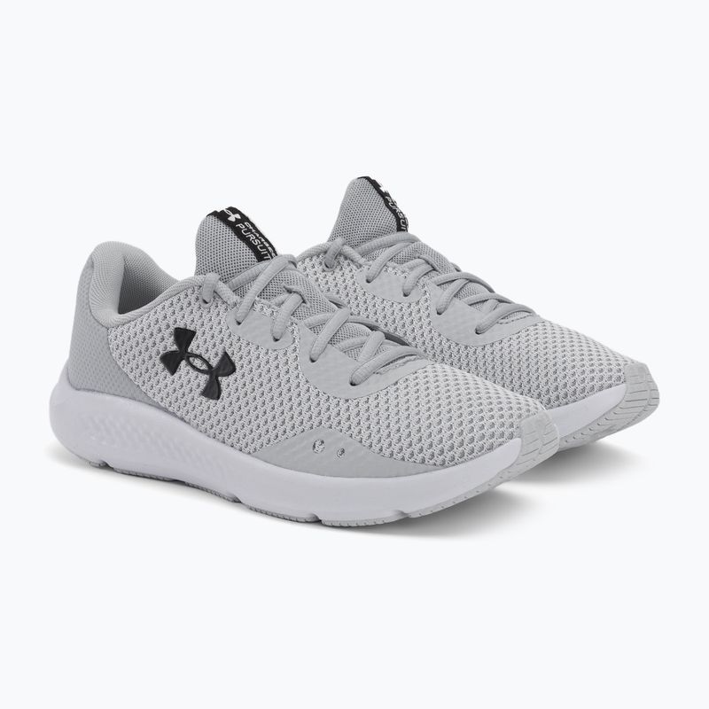 Under Armour scarpe da corsa donna W Charged Pursuit 3 halo grigio/mod grigio/nero 4