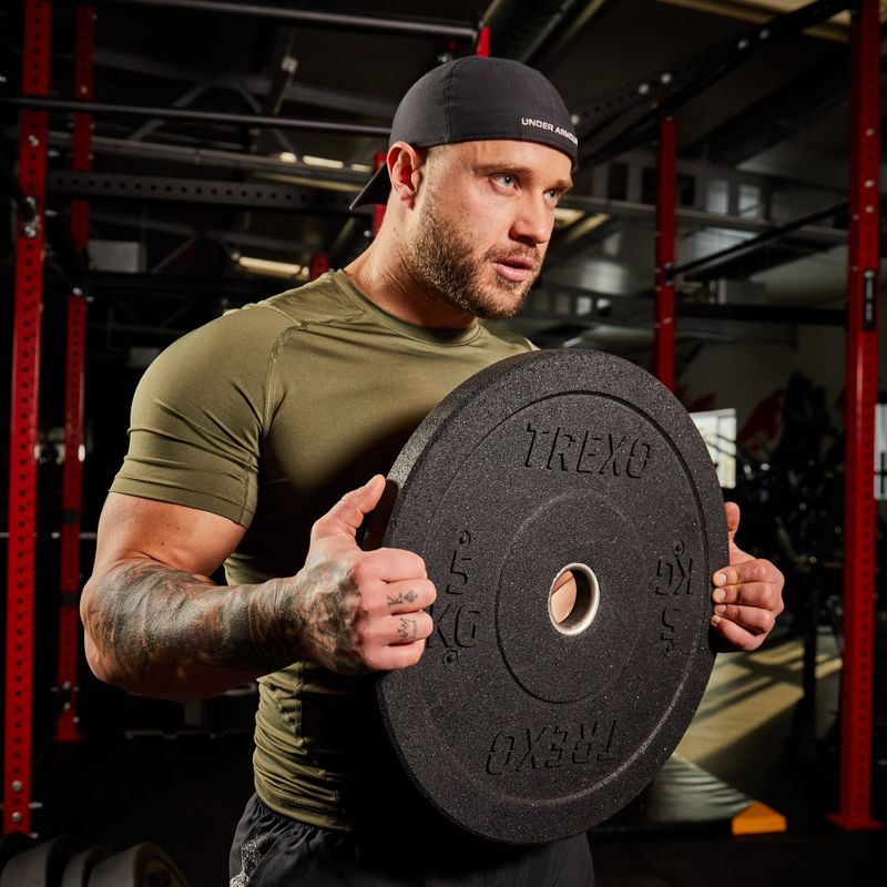 Peso olimpico XTREXO TRX-BMP005 5 kg nero 7