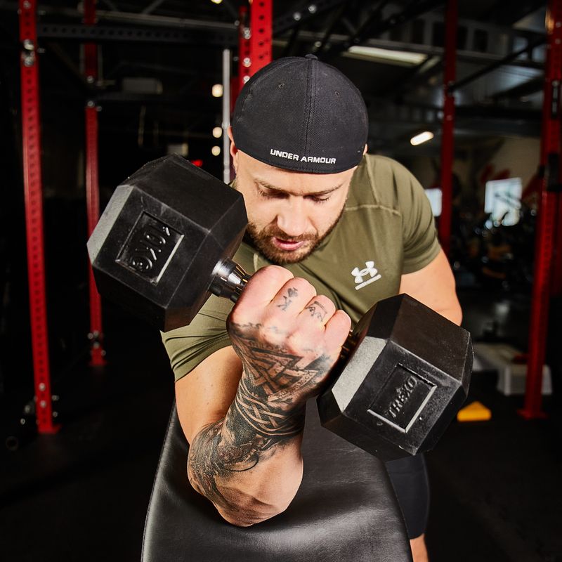 Manubri gommati XTREXO Hex da 10 kg 6