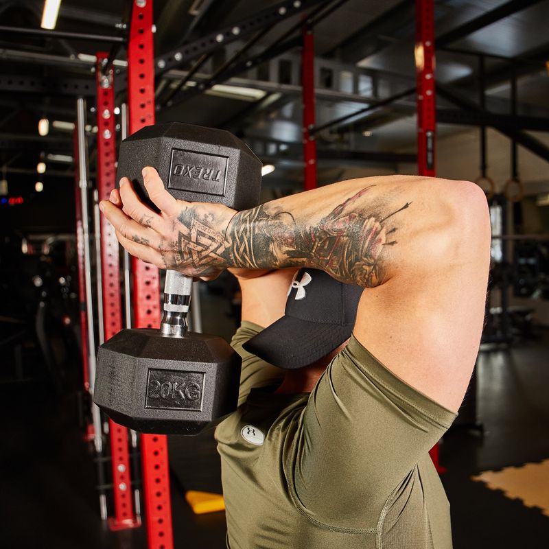 Manubri gommati XTREXO Hex 20 kg 8