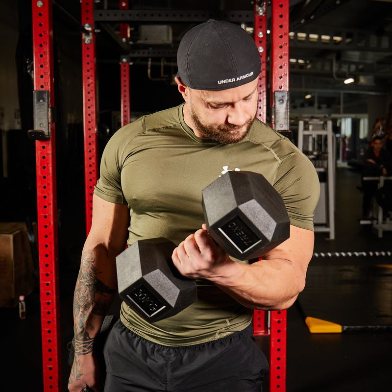 Manubri gommati XTREXO Hex 20 kg 9