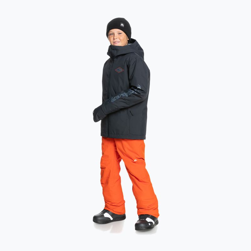 Pantaloni da snowboard per bambini Quiksilver Estate in purea di zucca 2