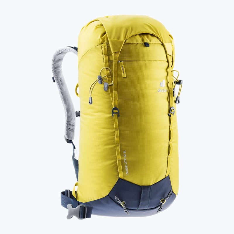 Zaino da arrampicata da donna deuter Guide Lite 22 l SL verde/curry/navy 6