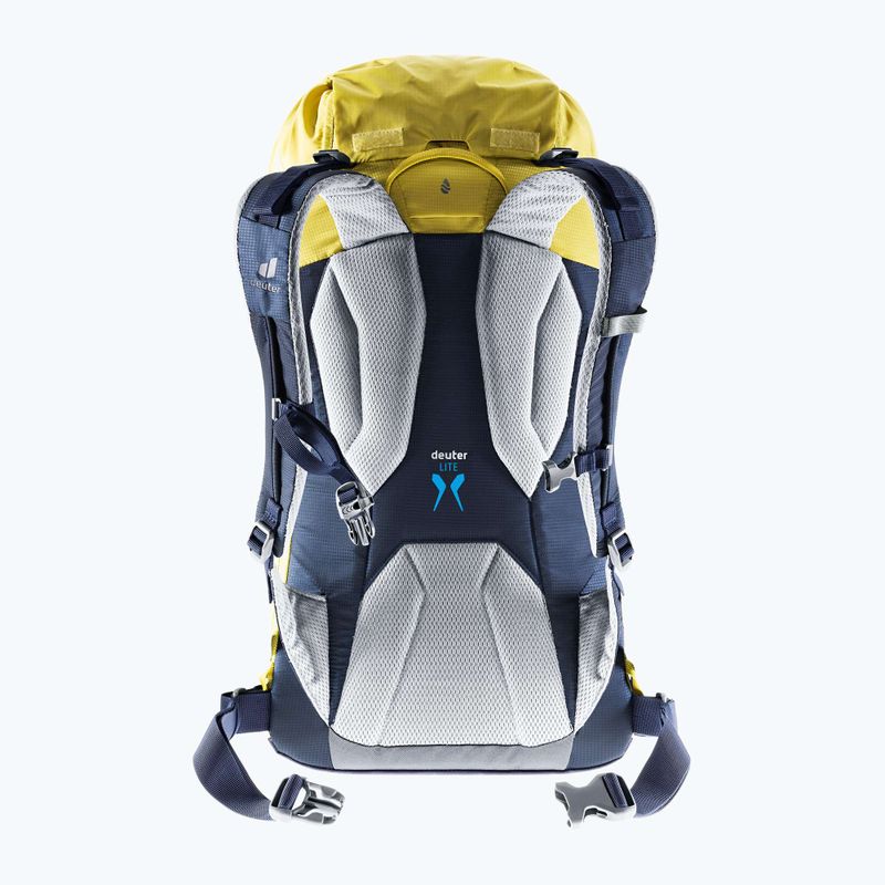 Zaino da arrampicata da donna deuter Guide Lite 22 l SL verde/curry/navy 3