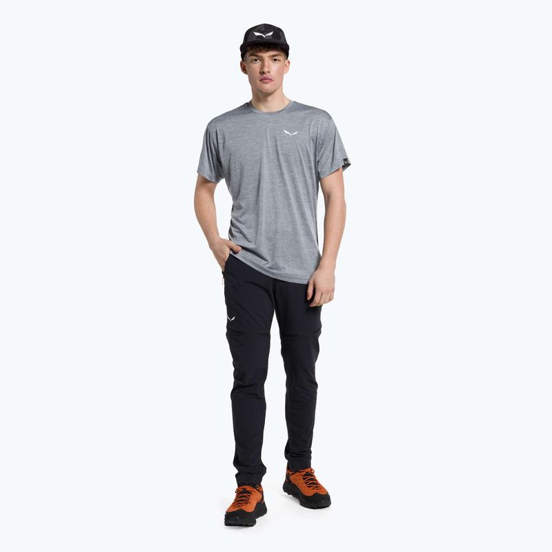Maglietta Salewa Puez Melange Dry quiet shade melange da uomo 2