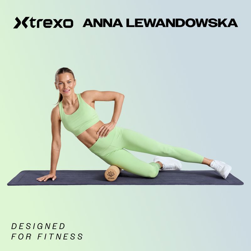 XTREXO TRX-MSB008 Palla da massaggio nera/lime da 8 cm 2