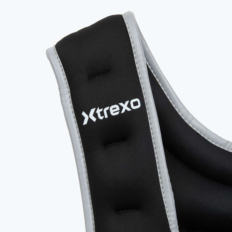 XTREXO WV-08 Gilet per allenamento con i pesi da 8 kg nero 4