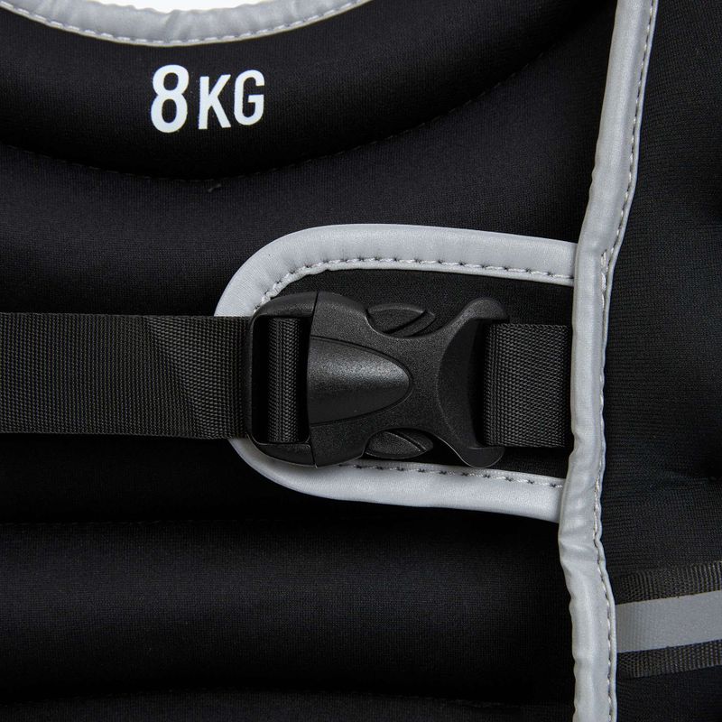 XTREXO WV-08 Gilet per allenamento con i pesi da 8 kg nero 5